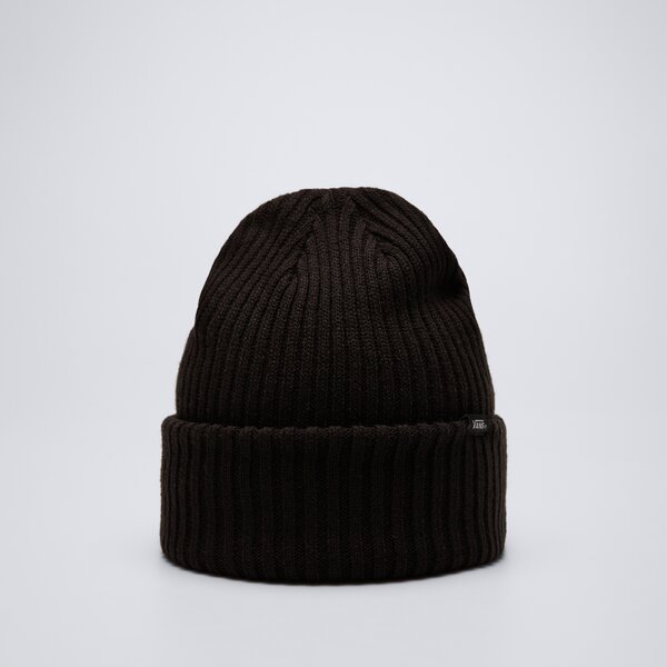 Czapka zimowa damska VANS CZAPKA ZIMOWA MN CLIPPED CUFF BEANIE-B vn0a53vwblk1 kolor czarny