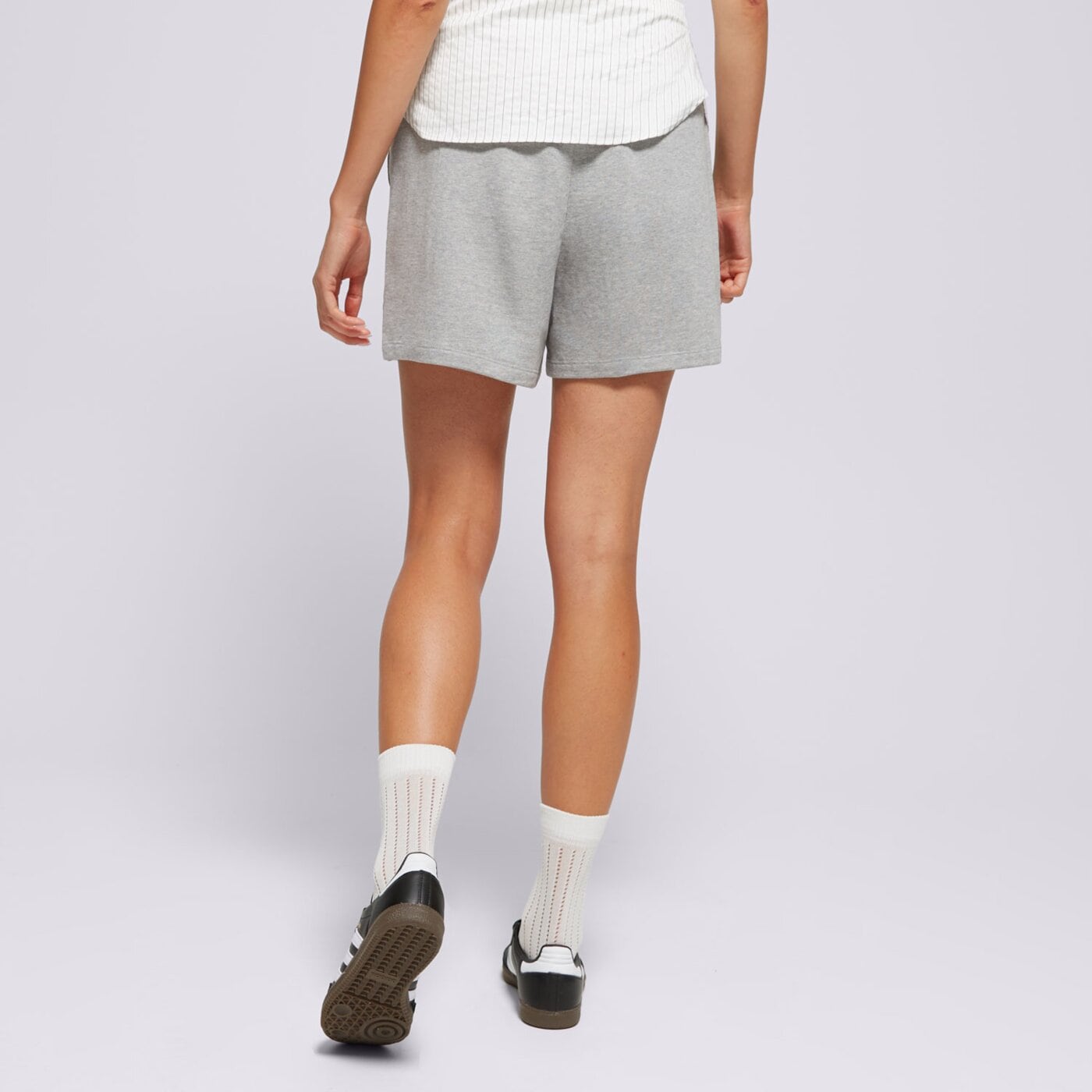 Spodenki damskie ADIDAS SZORTY ESS SHORTS iy7341 kolor szary