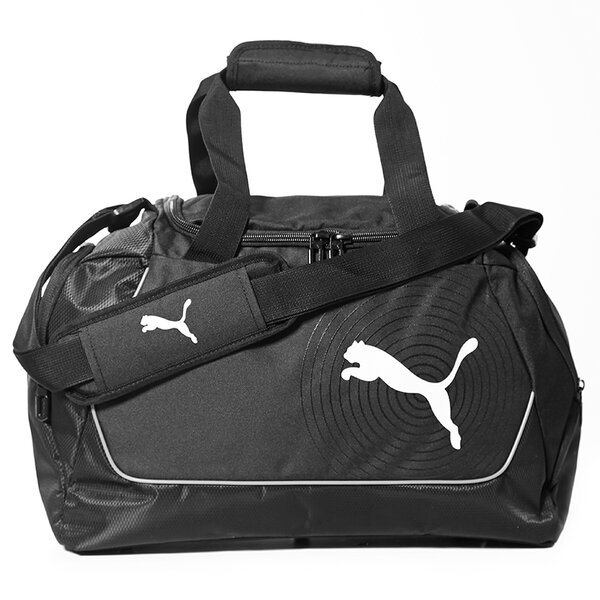 Torba sportowa damska PUMA TORBA EVOPOWER SMALL BAG BLACK-WHITE 7211801 kolor czarny