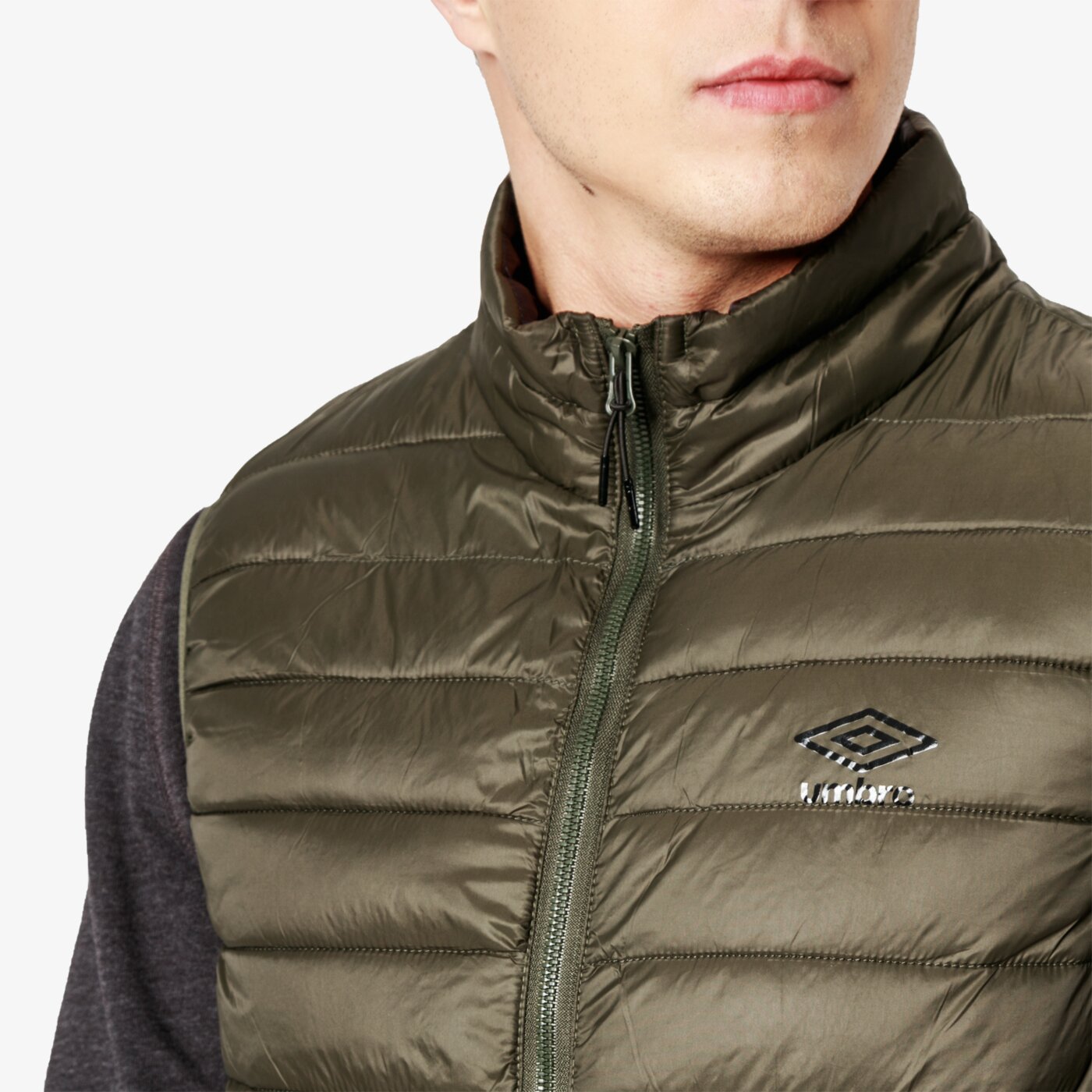 Bezrękawnik męski UMBRO BEZRĘKAWNIK BRASS ul38kam01002 kolor zielony