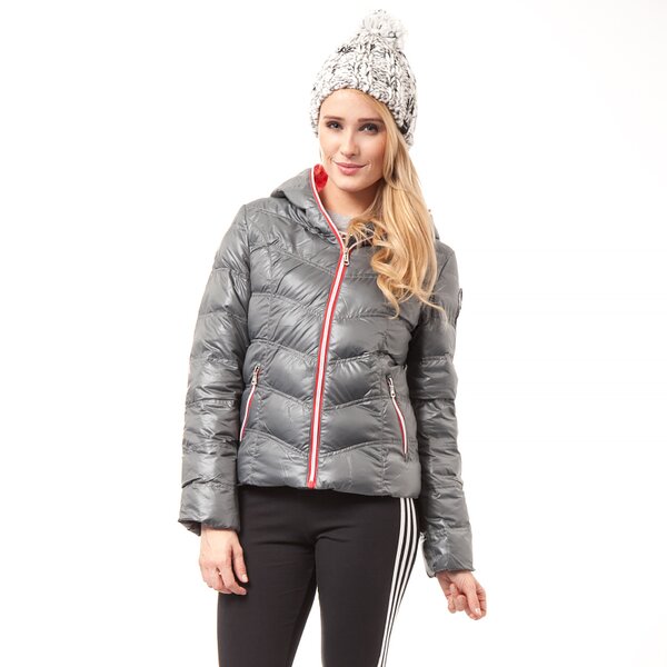 Kurtka zimowa damska FEEWEAR  KURTKA LOWA fw34pkud02002 kolor szary