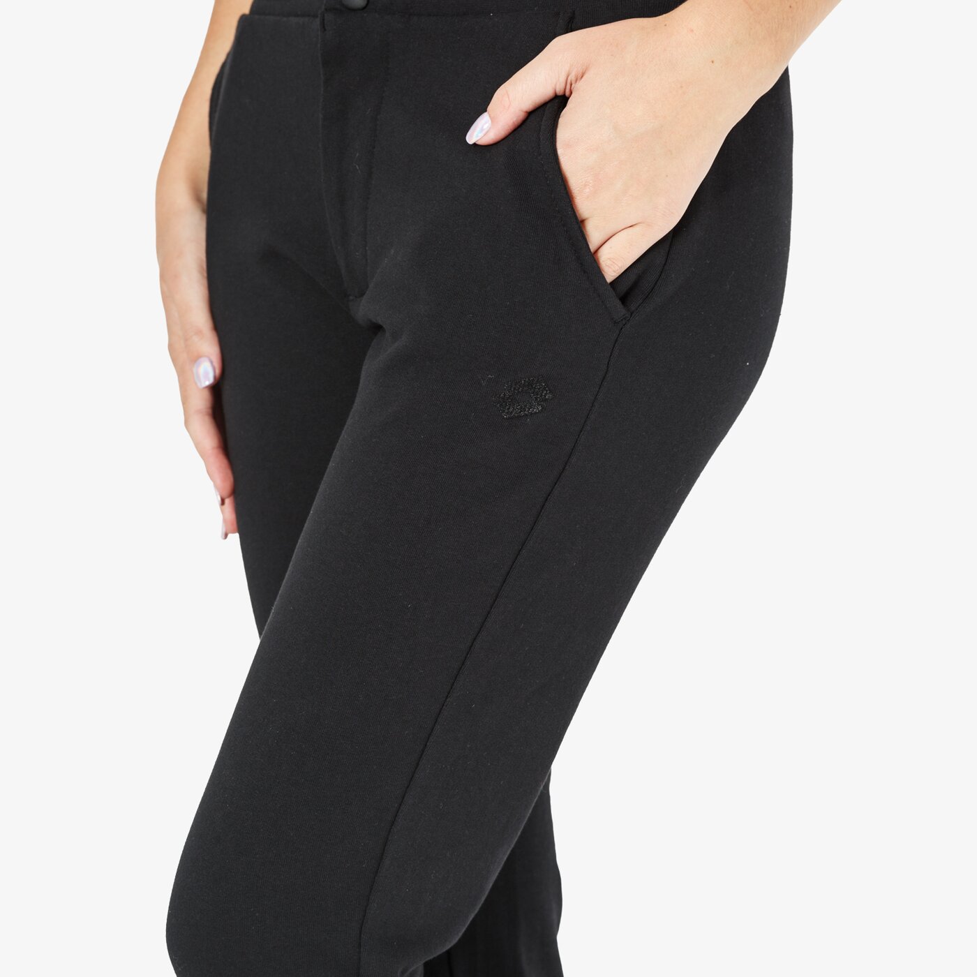 Spodnie dresowe damskie LOTTO SPODNIE ECLIPSE lo38spd09001 kolor czarny