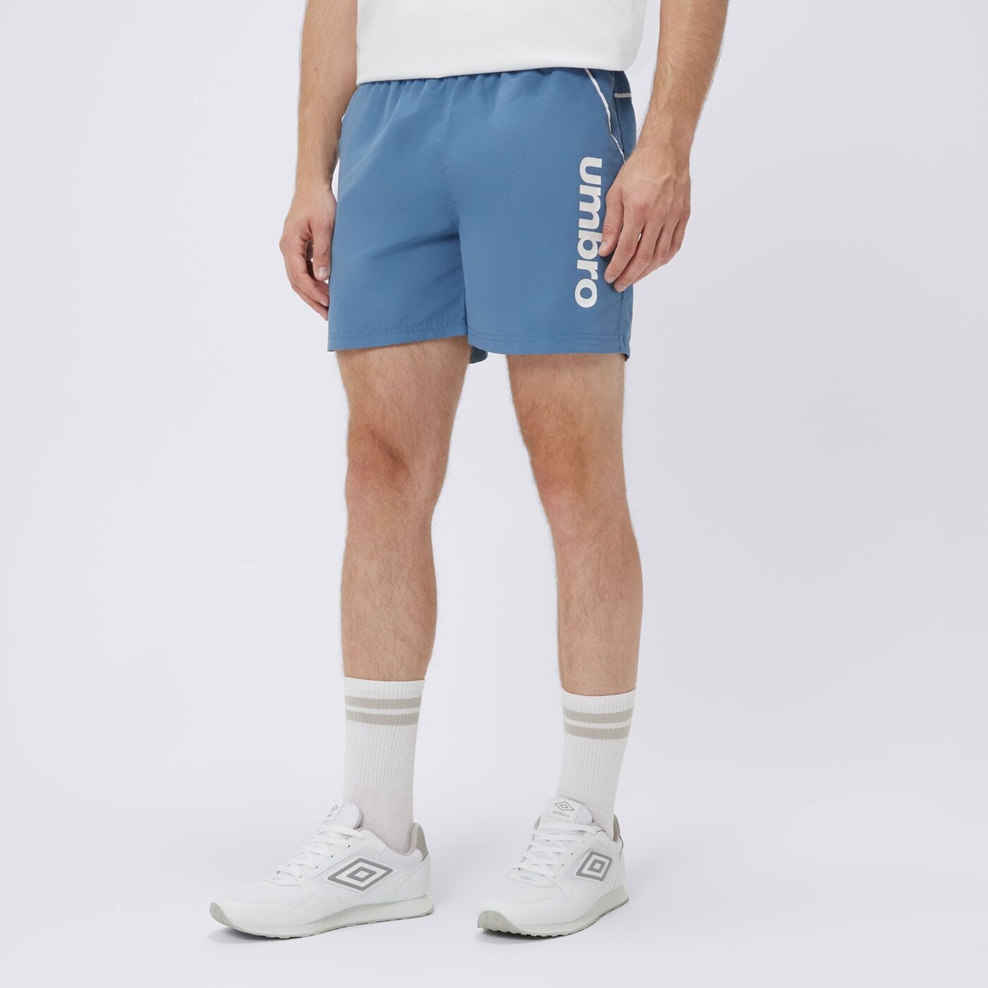 Spodenki męskie UMBRO SZORTY JETT ul125szm90001 kolor niebieski