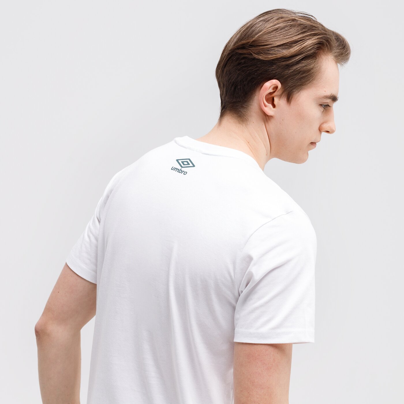 Koszulka męska UMBRO T-SHIRT ANTAVAS ul121tsm56003 kolor biały