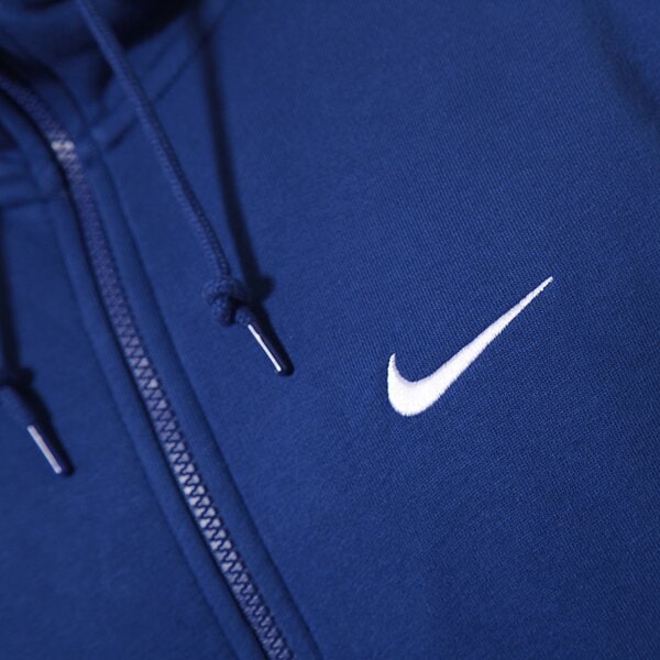 Bluza męska NIKE BLUZA CLUB HOODY-SWOOSH 611456455 kolor granatowy