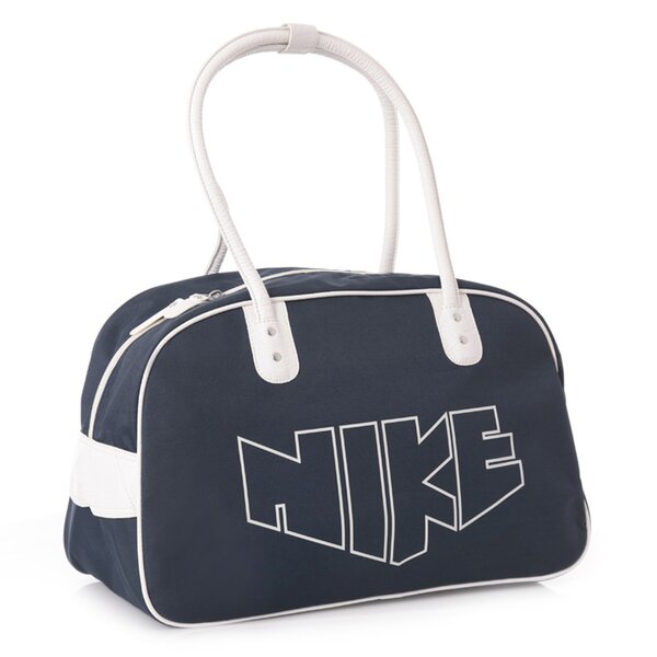 Torba sportowa damska NIKE TORBA HERITAGE 76 PRINT SHOULDER CLU ba4646417 kolor granatowy