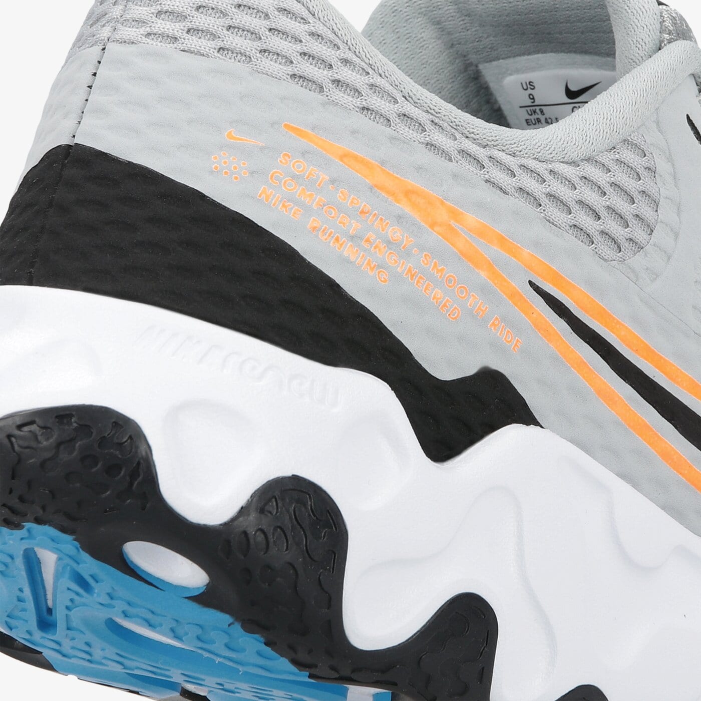 Buty do biegania męskie NIKE RENEW RIDE 2 cu3507-008 kolor szary