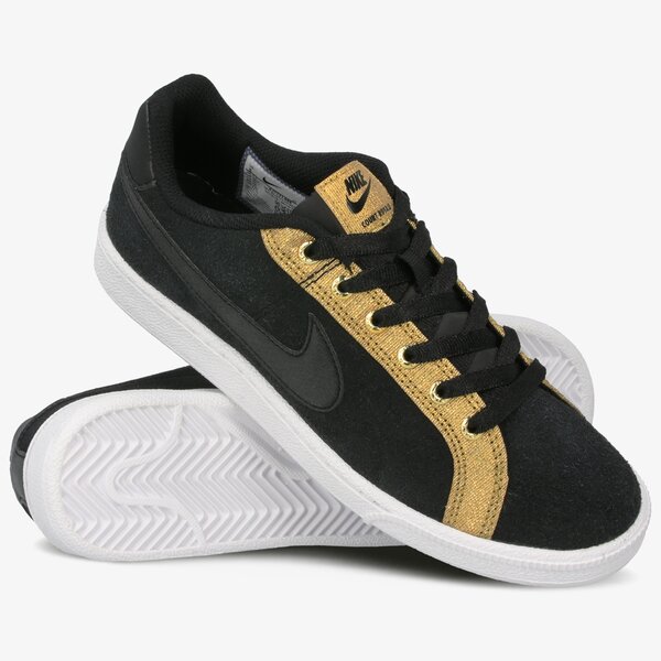 Buty sportowe damskie NIKE COURT ROYALE PREMIUM aj7731-006 kolor czarny