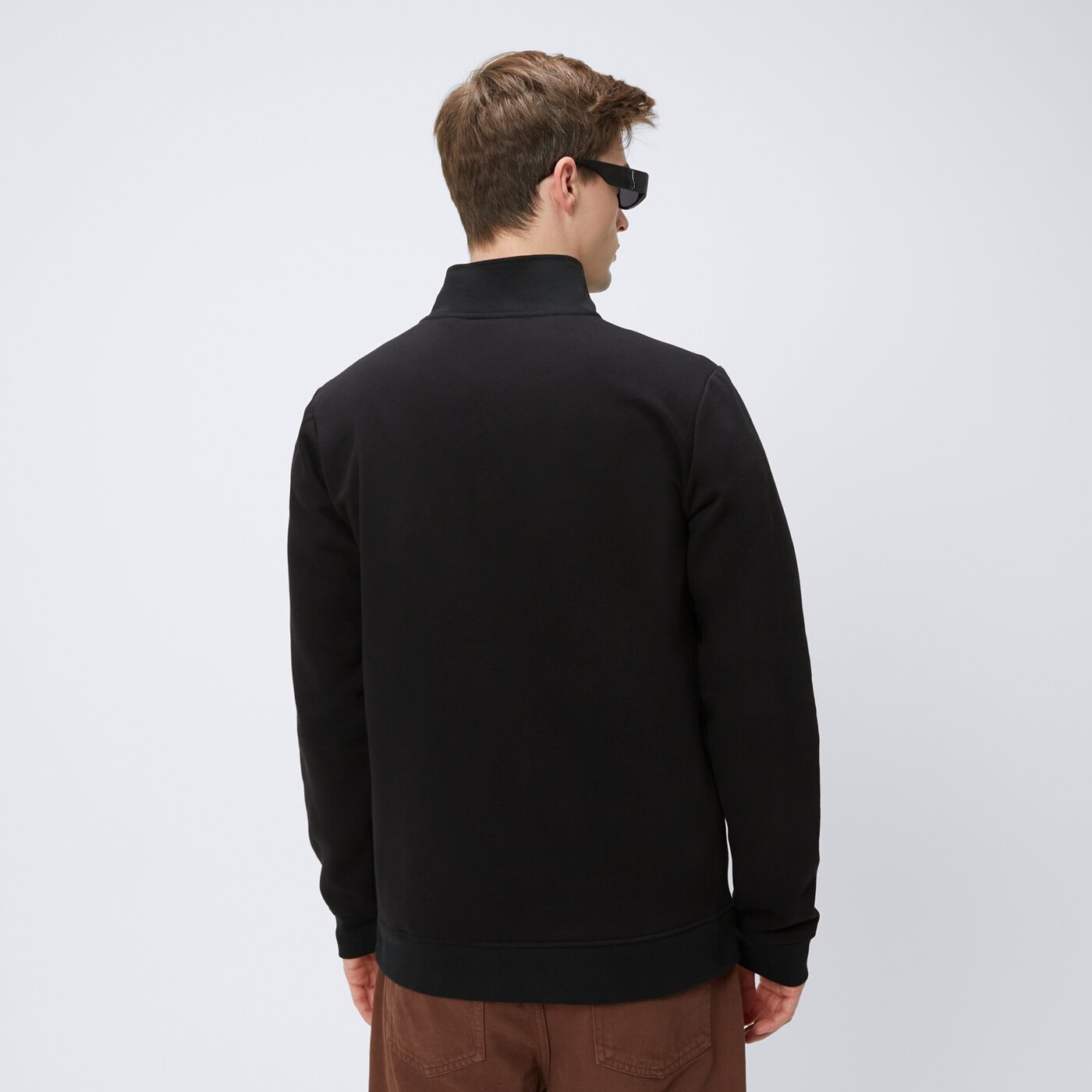 Bluza męska UMBRO BLUZA ROZPINANA DALBERT ul324blm02001 kolor czarny