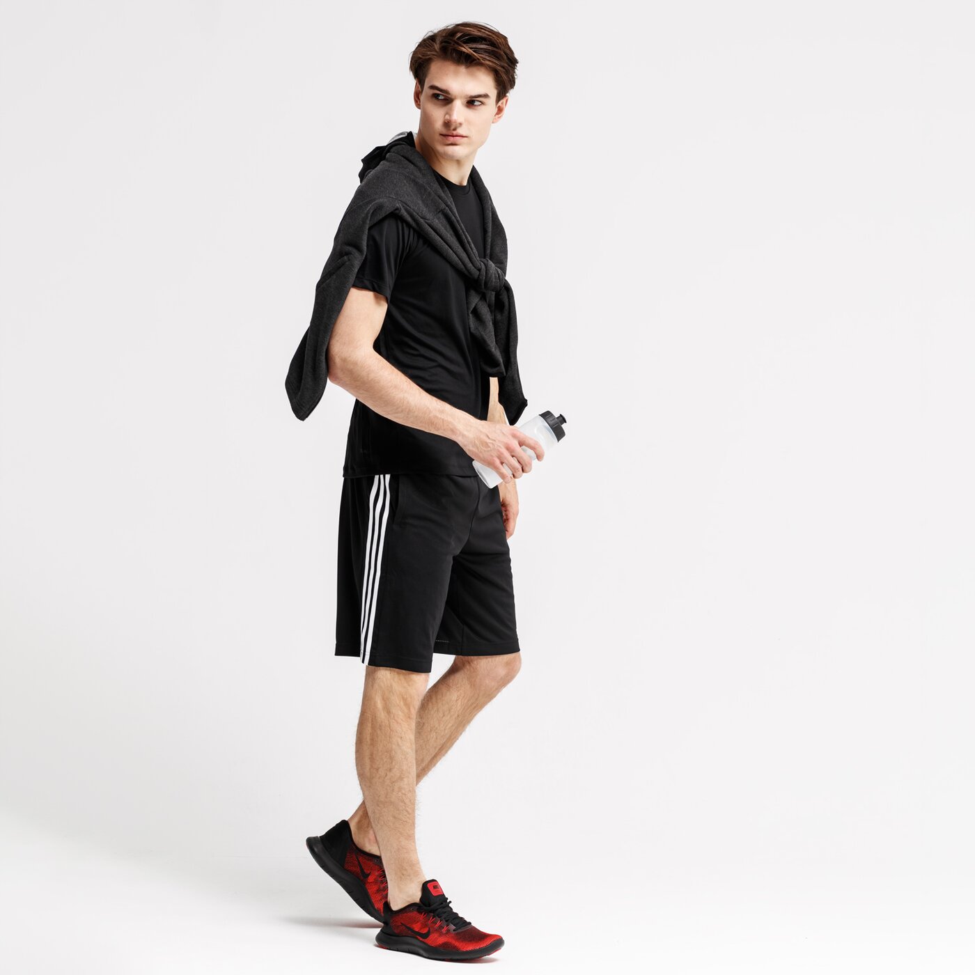 Spodenki męskie ADIDAS SZORTY D2M COOL SHO 3S dt3050 kolor czarny