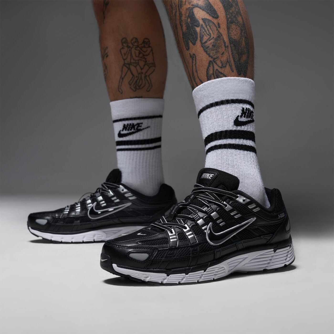 Buty sportowe męskie NIKE P-6000 cd6404-026 kolor czarny