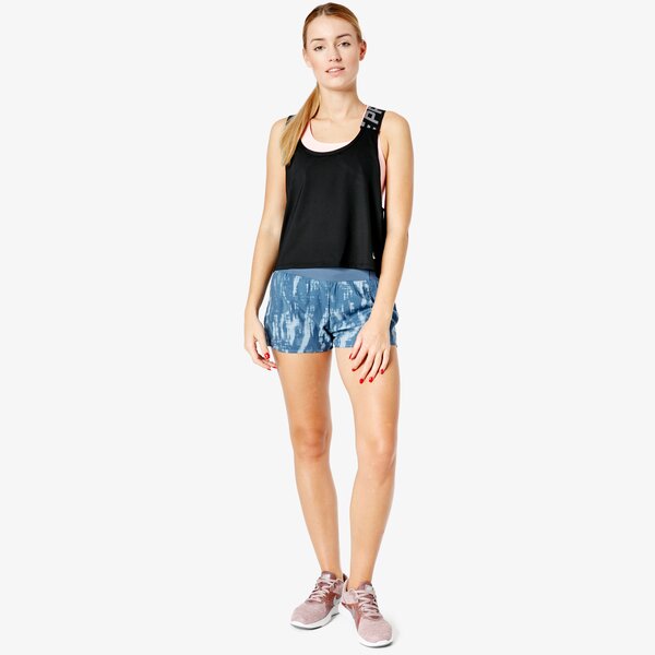 Spodenki damskie ADIDAS SZORTY SATURDAY SHORT cy5836 kolor niebieski