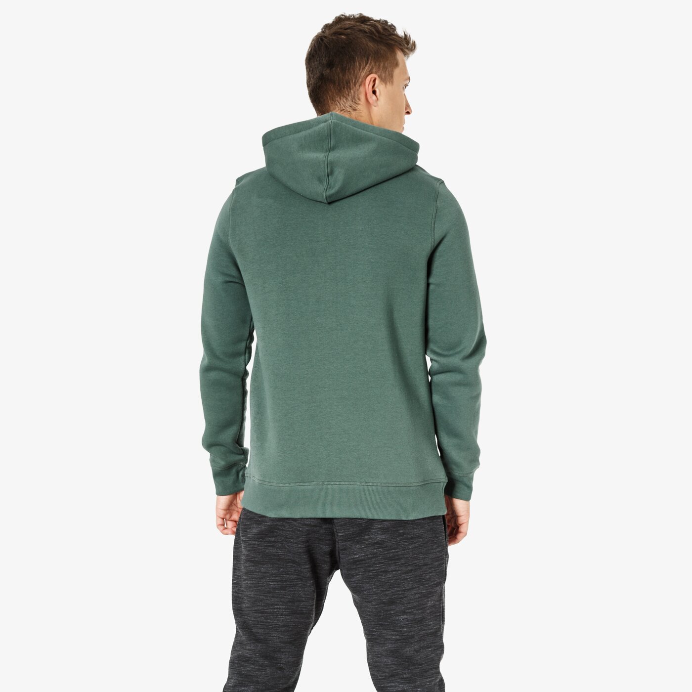 Bluza męska REEBOK BLUZA EL FLEECE FZ d94205 kolor khaki