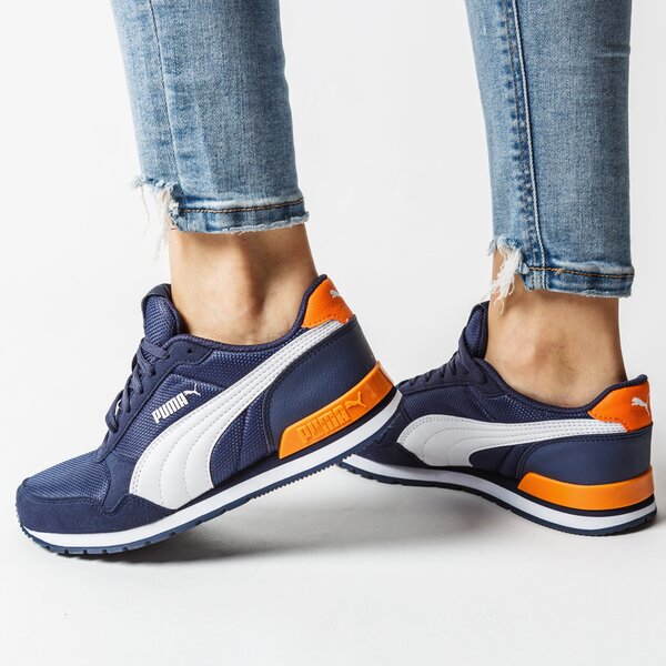Buty dziecięce PUMA ST RUNNER V2 MESH JR 36713513 kolor granatowy