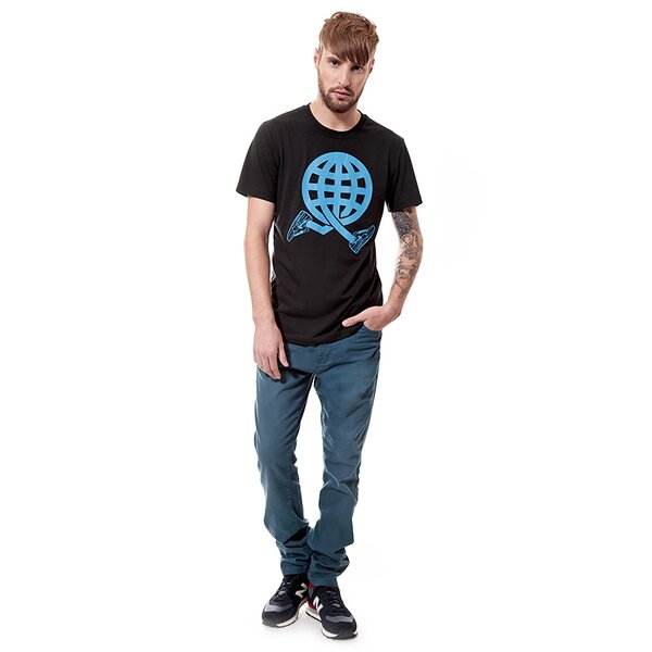 Koszulka męska NIKE T-SHIRT TEE-RU GLOBEY MAX 620474010 kolor czarny