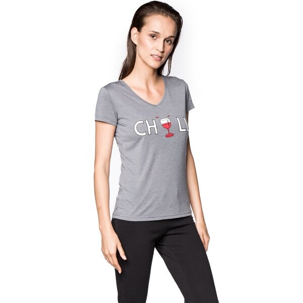Koszulka damska FEEWEAR T-SHIRT CHILL fw36tsd02001 kolor szary