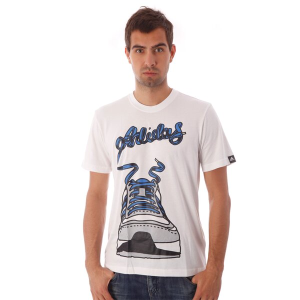 Koszulka męska ADIDAS T-SHIRT PHAT TRAINER g72534 kolor biały