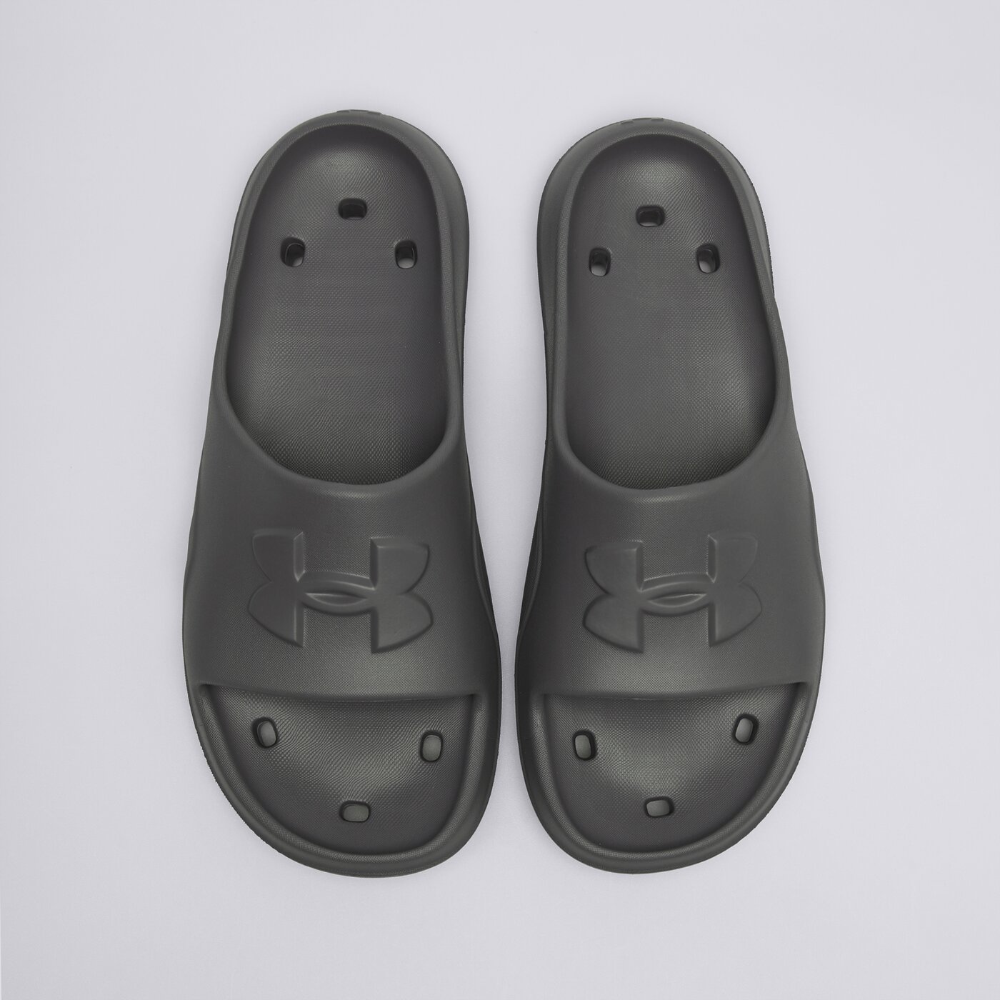 Klapki męskie UNDER ARMOUR M LOCKER V SL 3028094025 kolor szary