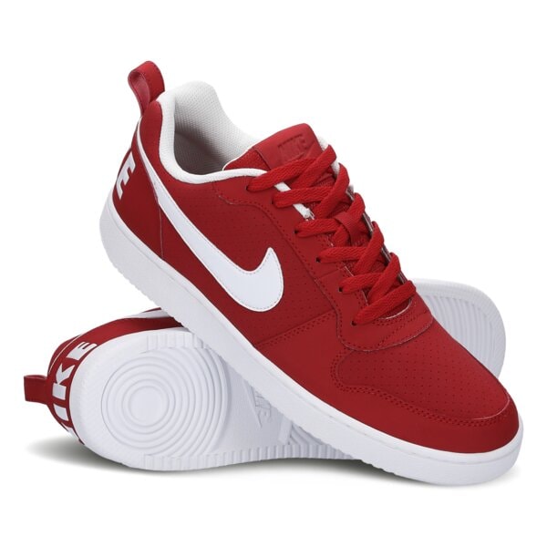 Buty sportowe męskie NIKE COURT BOROUGH LOW 838937610 kolor czerwony