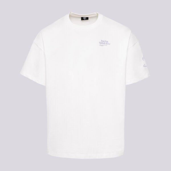 S.NOW JOB SIZEER T SHIRT “MAYBE”-NATURAL WHITE si123tsu50001 kolor biały