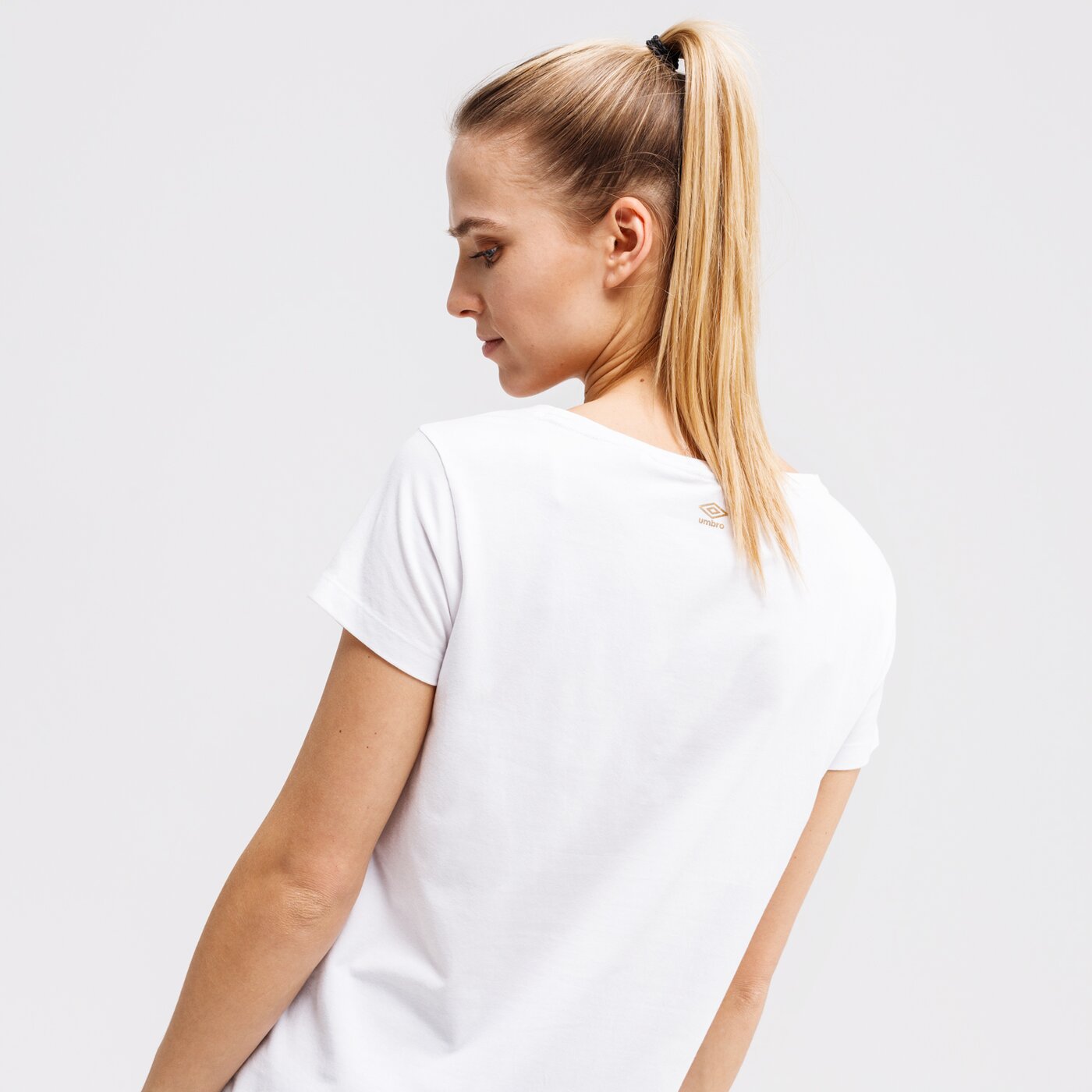 Koszulka damska UMBRO T-SHIRT JOSEPHINE ul121tsd49001 kolor biały