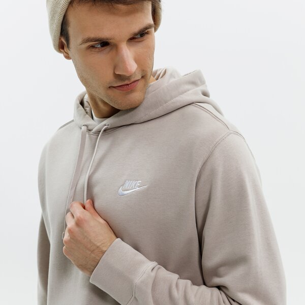 Bluza męska NIKE BLUZA SPORTSWEAR CLUB cz7857-236 kolor beżowy