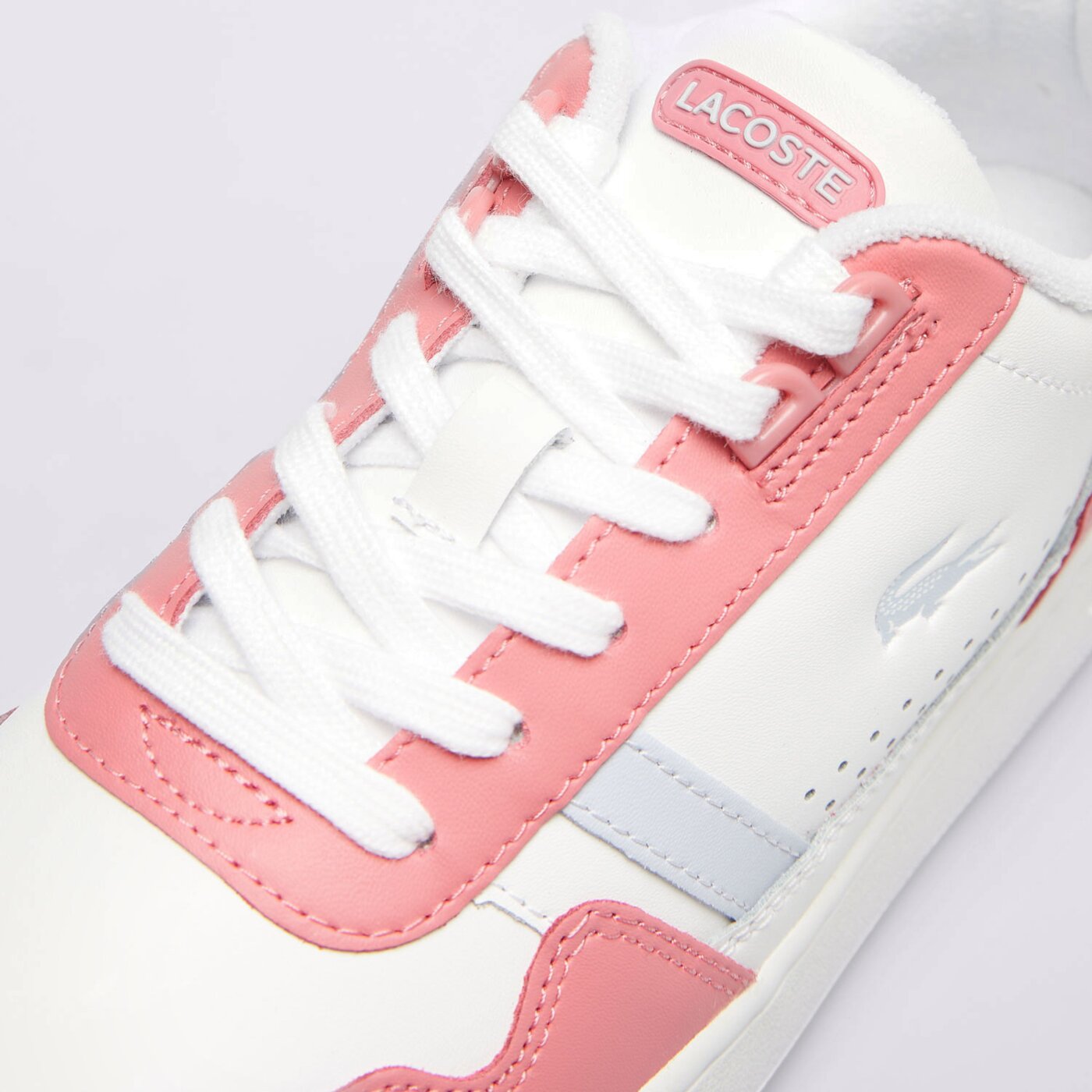 Buty sportowe damskie LACOSTE T-CLIP 124 5 SFA 747sfa0064b53 kolor biały