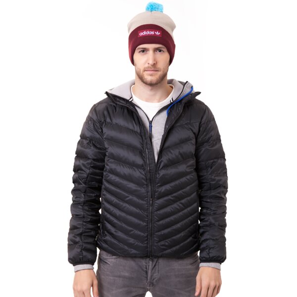 Czapka zimowa damska ADIDAS CZAPKA WV LOGO BA PPP m30725 kolor bordowy