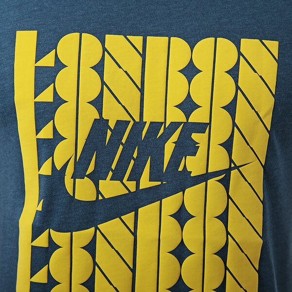 Koszulka męska NIKE T-SHIRT NIKE GLORY TOP - RU LONDON 617871399 kolor granatowy