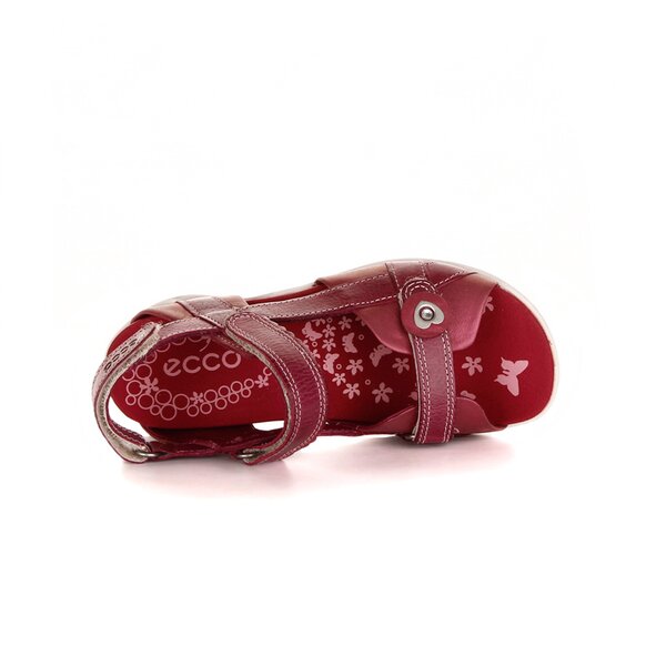 Sandały dla dzieci ECCO G.S.I. SANDAL 72400257449 kolor czerwony