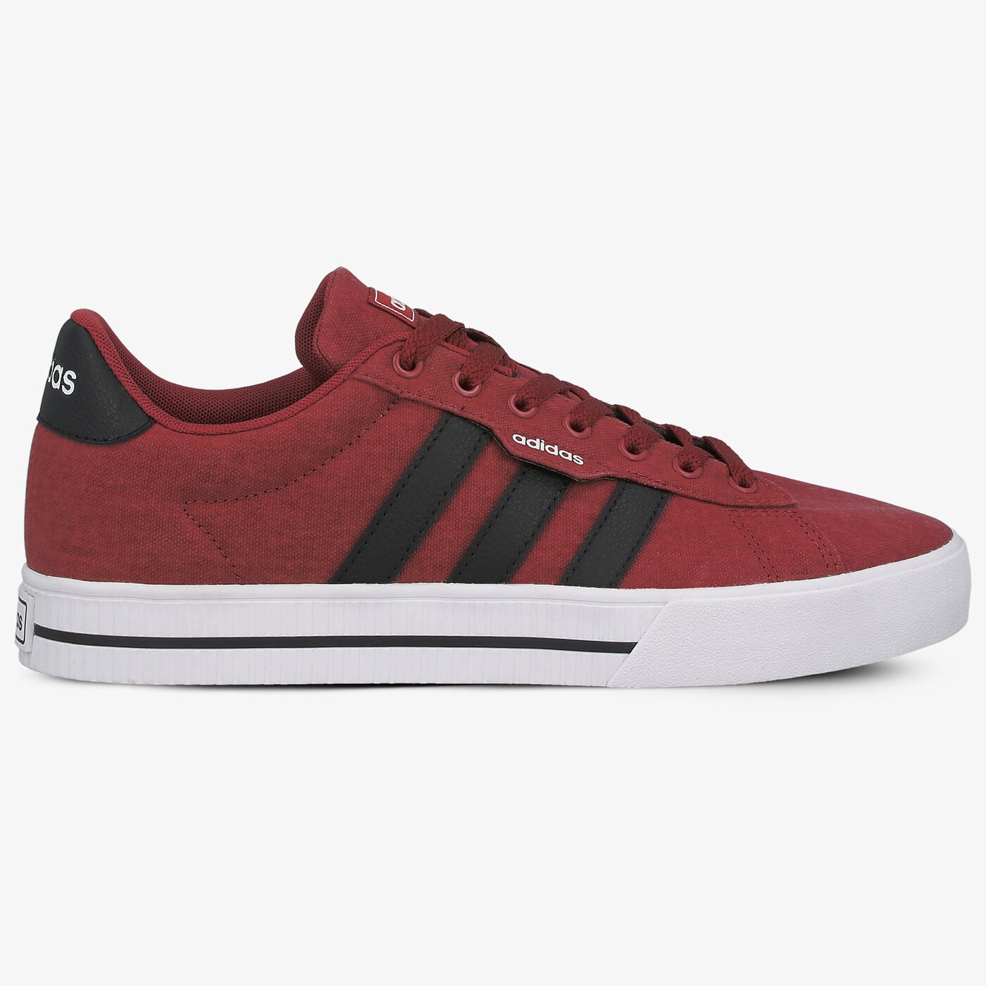 Buty sportowe męskie ADIDAS DAILY 3.0 fw7034 kolor bordowy
