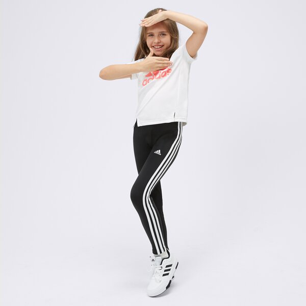 Spodnie dziecięce ADIDAS LEGGINGS G ESS 3S ic3623 kolor czarny