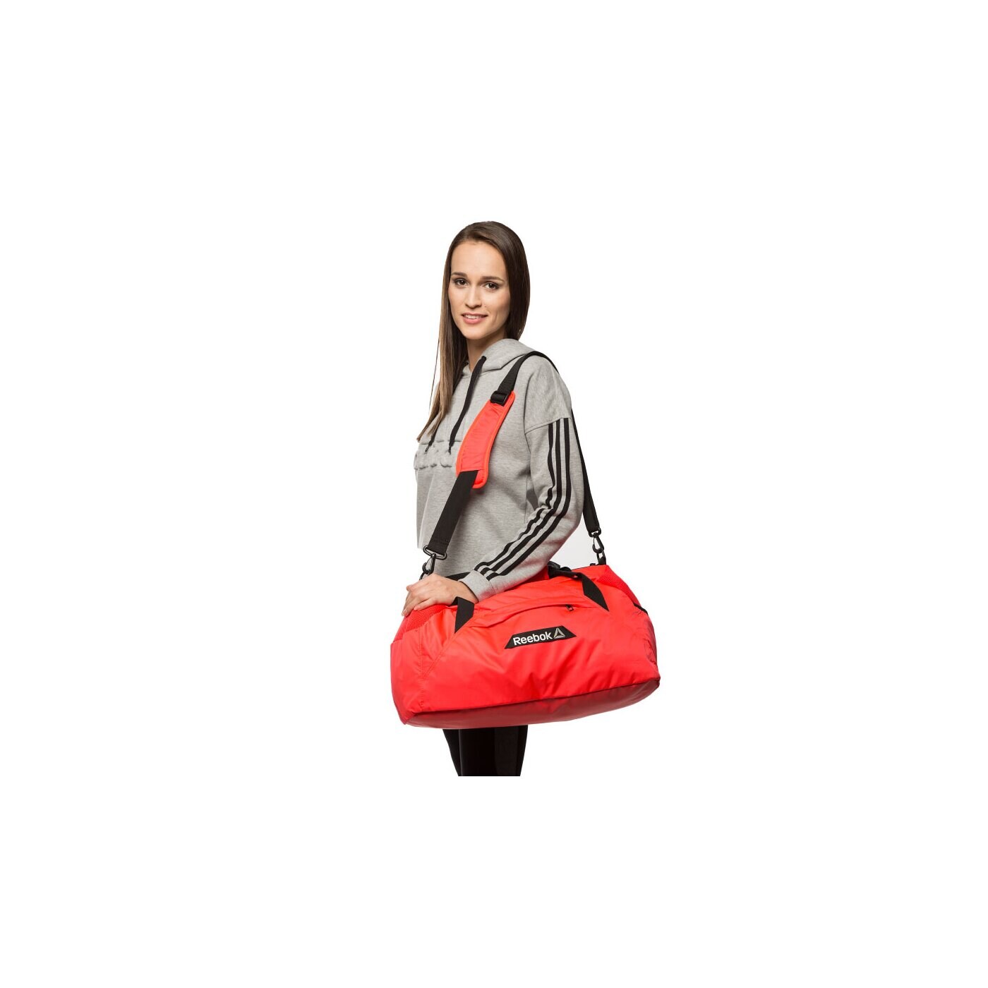 Torba sportowa damska REEBOK TORBA OS W GRIP ab0972 kolor różowy