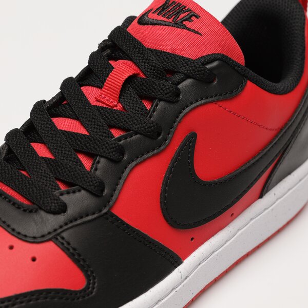 Buty dziecięce NIKE COURT BOROUGH LOW RECRAFT dv5456-600 kolor czerwony