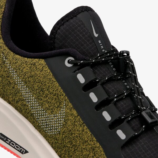 Buty do biegania dla dzieci NIKE AIR ZOOM PEGASUS 35 SHIELD BG aq8779-300 kolor khaki