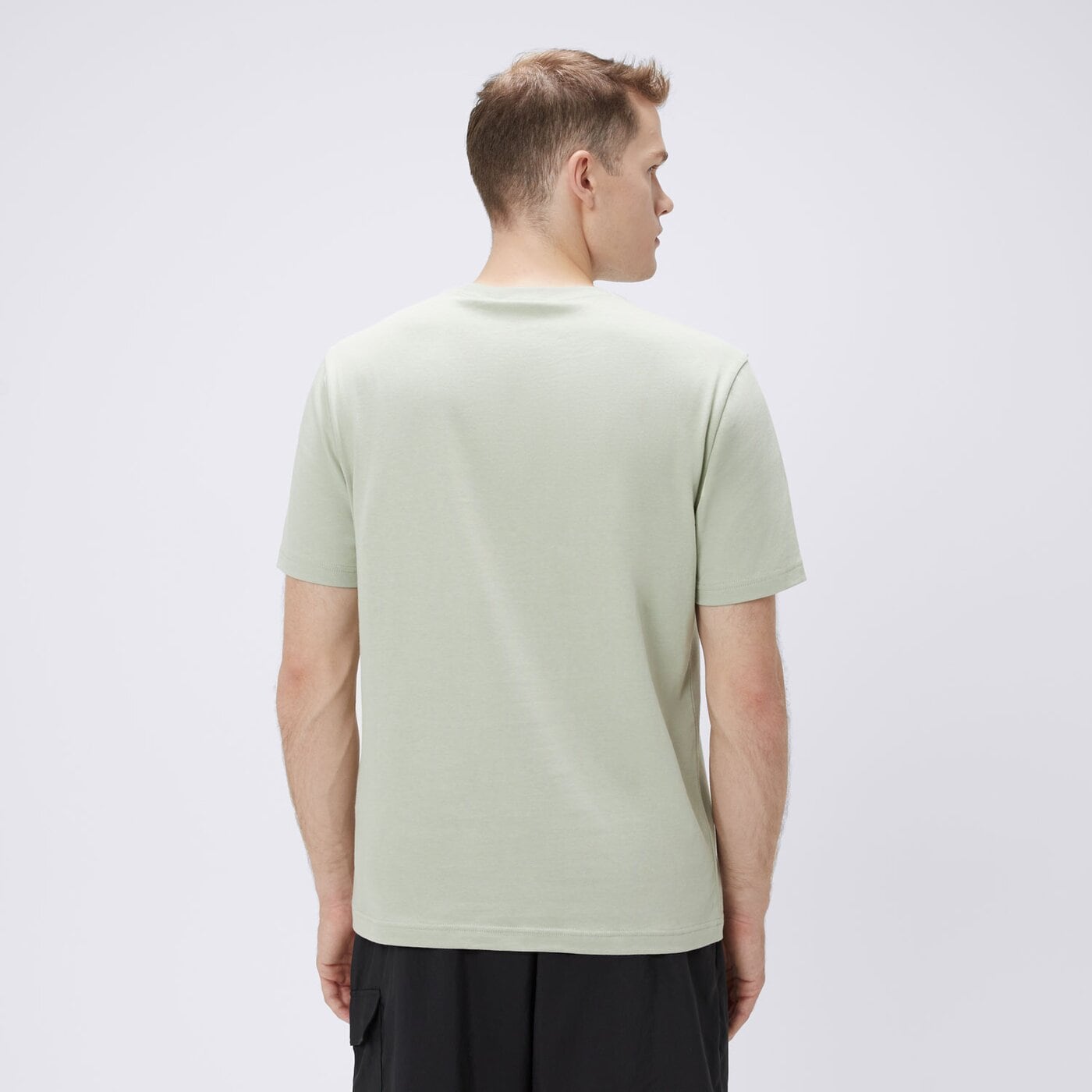 Koszulka męska CHAMPION T-SHIRT CREWNECK TEE 220453gs072 kolor zielony