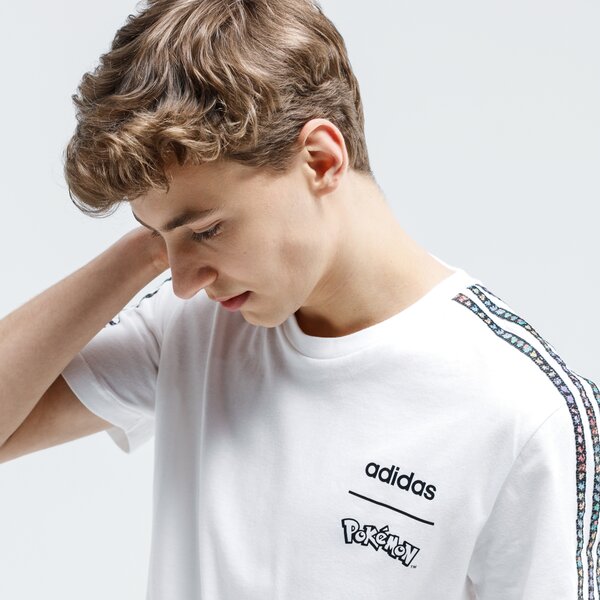 Koszulka męska ADIDAS T-SHIRT M PKMN TRNR T fm6034 kolor biały