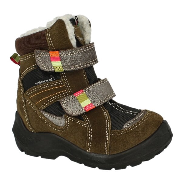 Buty trekkingowe dla dzieci FEEWEAR SNOW VELCRO fwjo313004 kolor brązowy