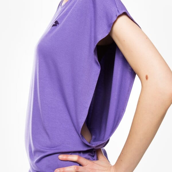 Koszulka damska LOTTO T-SHIRT ODETTE II TEE W s0239 kolor fioletowy