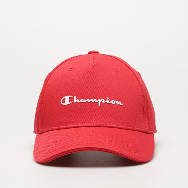 Czapka z daszkiem damska CHAMPION CZAPKA BASEBALL CAP 800380rs005 kolor czerwony