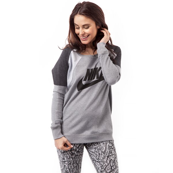 Bluza damska NIKE BLUZA DISTRICT 72 CREW 642654050 kolor szary