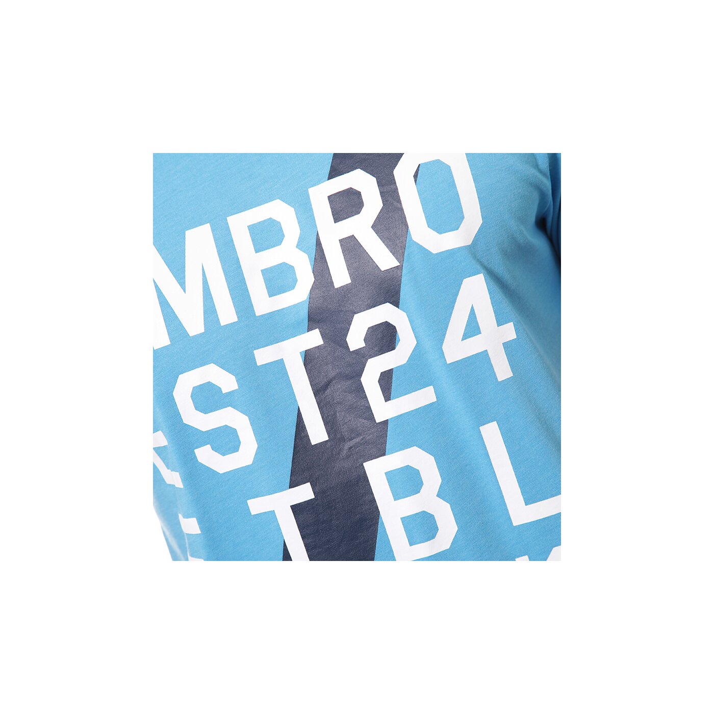 Koszulka męska UMBRO T-SHIRT GRAPHIC FTBL TEE 62582ucp1 kolor niebieski