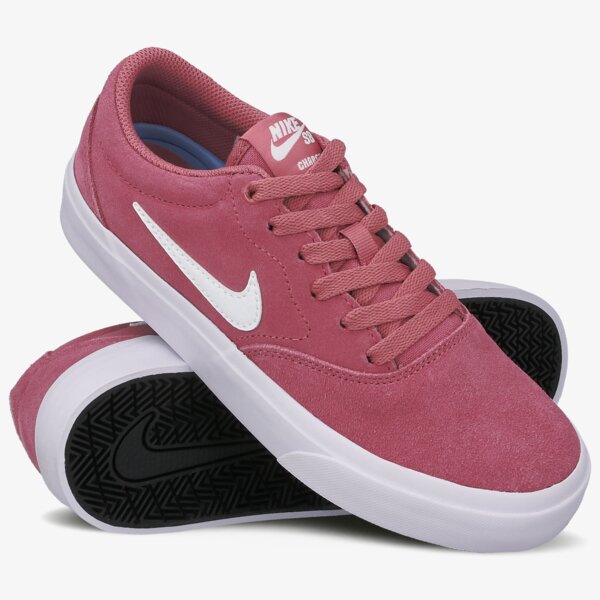 Buty sportowe damskie NIKE SB CHARGE SUEDE  cq2470-601 kolor różowy