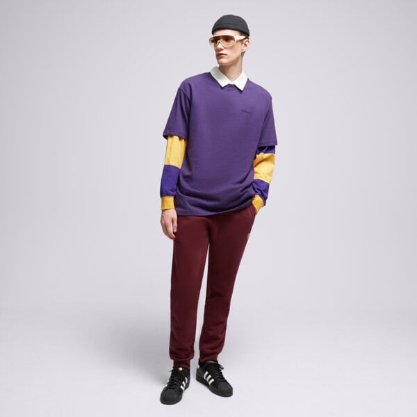 Spodnie dresowe męskie ADIDAS SPODNIE ESSENTIALS PANT im2099 kolor bordowy