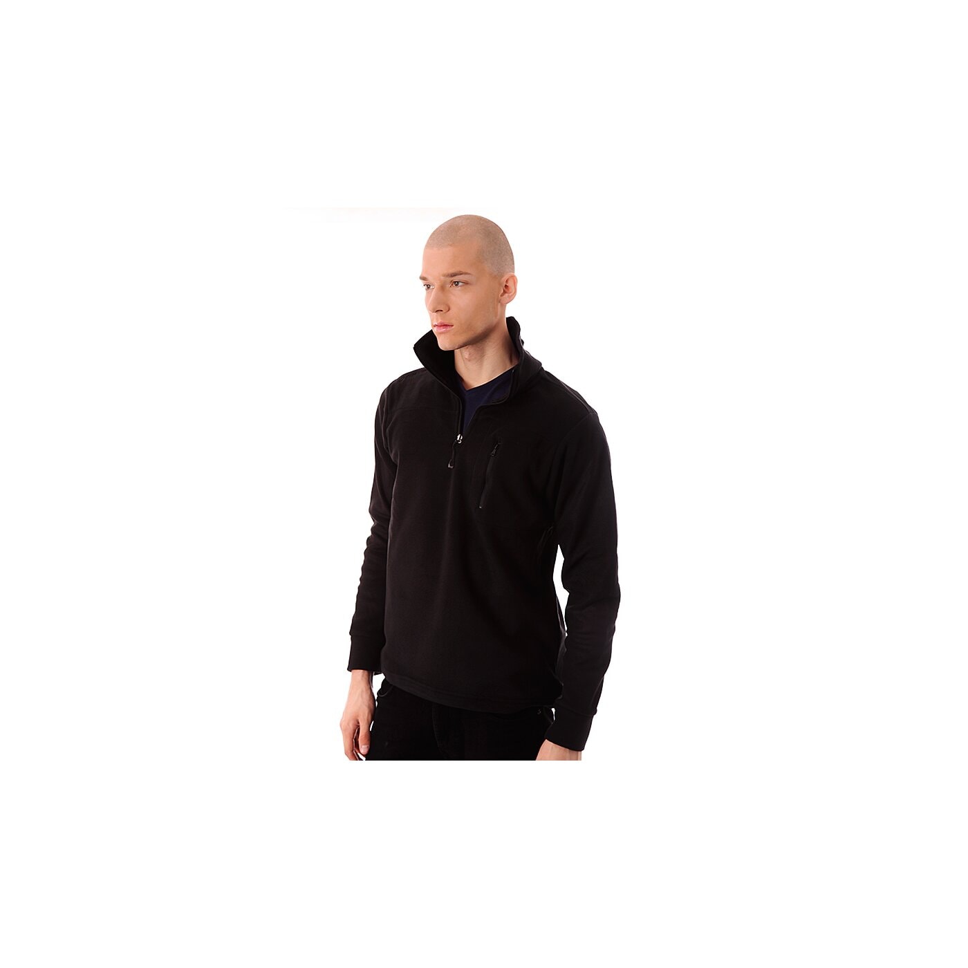 Bluza męska LOTTO POLAR SWEAT DOUG PILE HZ q6882 kolor czarny