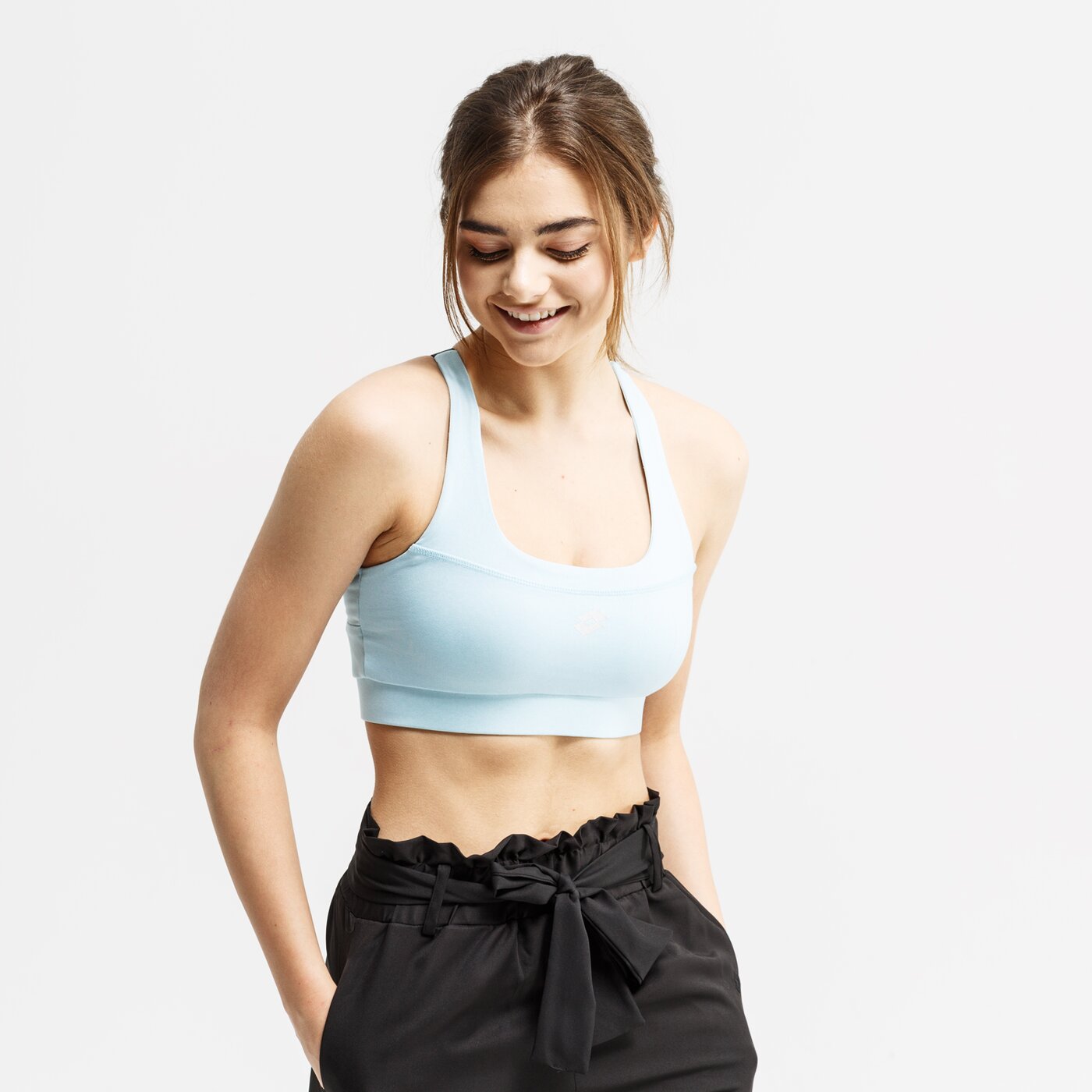 Top damski LOTTO BRA ANCONA lo19top11002 kolor niebieski