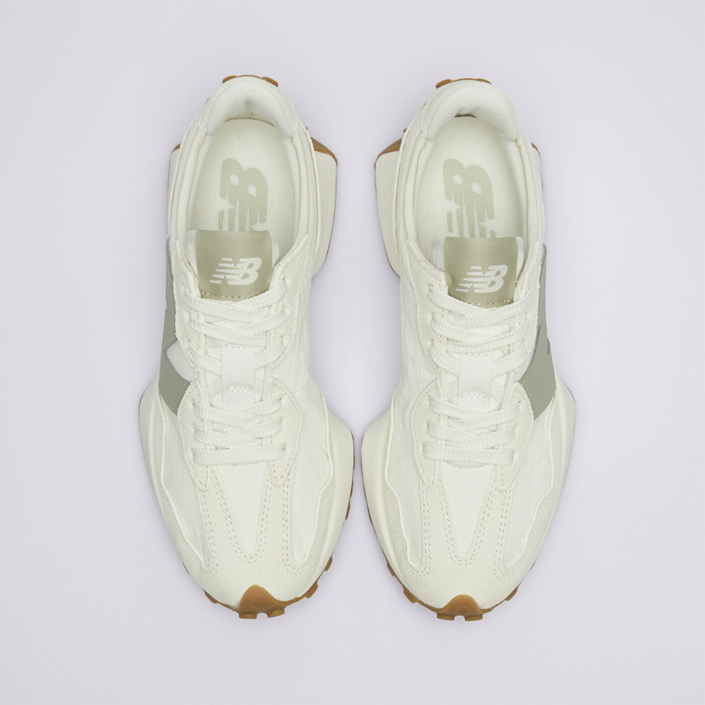 Buty sportowe damskie NEW BALANCE 327  ws327ftb kolor beżowy