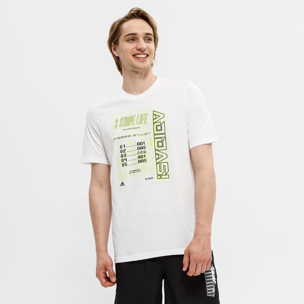 Koszulka męska ADIDAS T-SHIRT M EGAME G T he4831 kolor biały