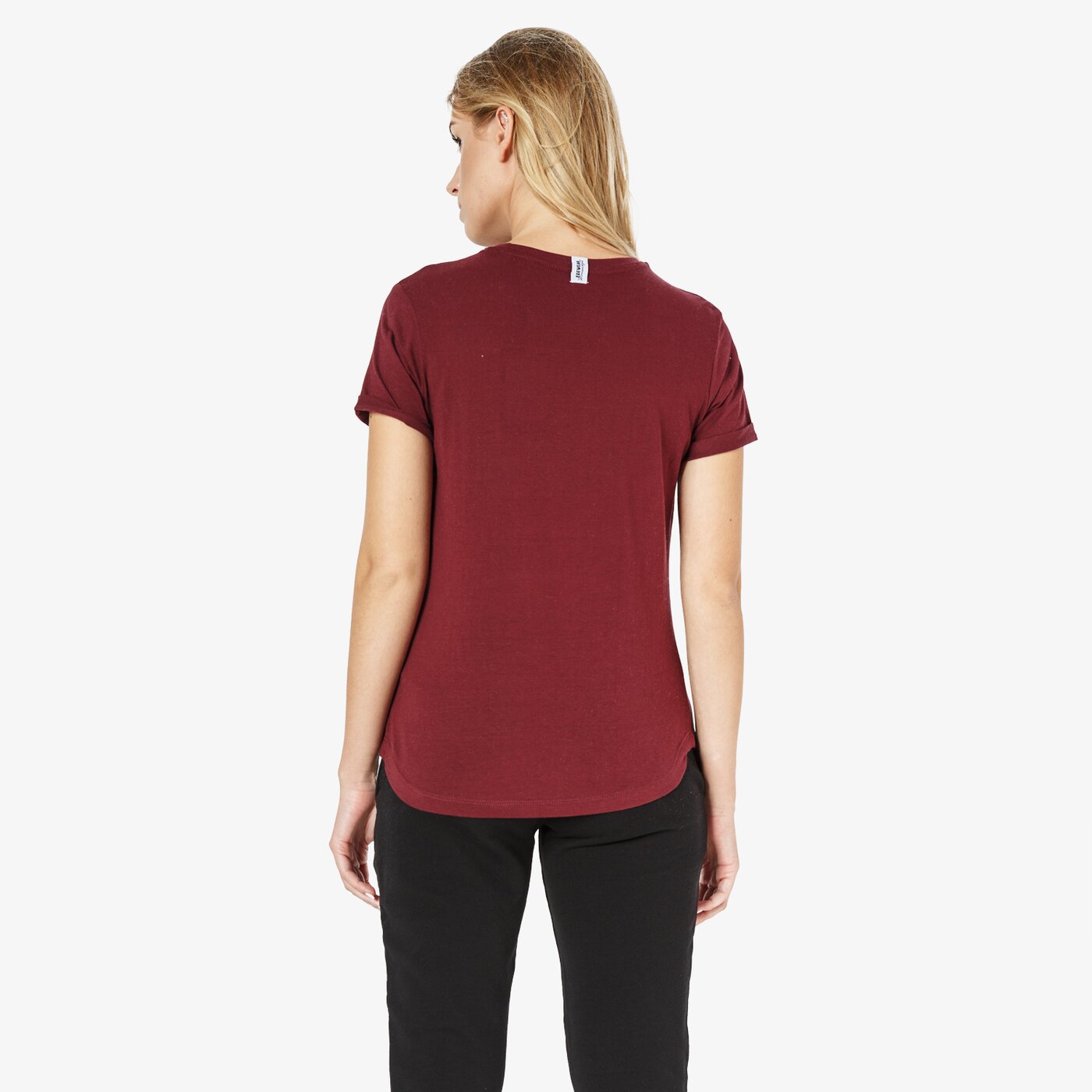 Koszulka damska FEEWEAR T-SHIRT SS SWEETHEART fw38tsd25002 kolor bordowy