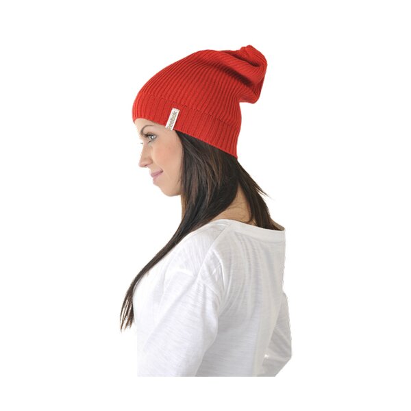 Czapka zimowa damska REEBOK CZAPKA Z OTM HAT REDTASTIC w36733 kolor czerwony